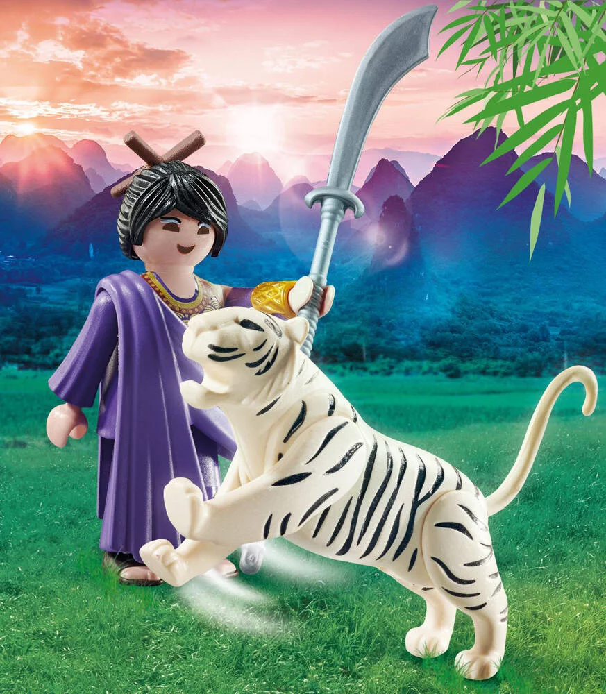 COMBATTANTE NINJA ET TIGRE - 70382