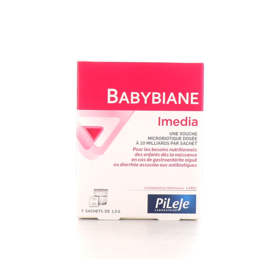 PiLeJe Babybiane Imedia 7 sachets - Pharmacie des Drakkars