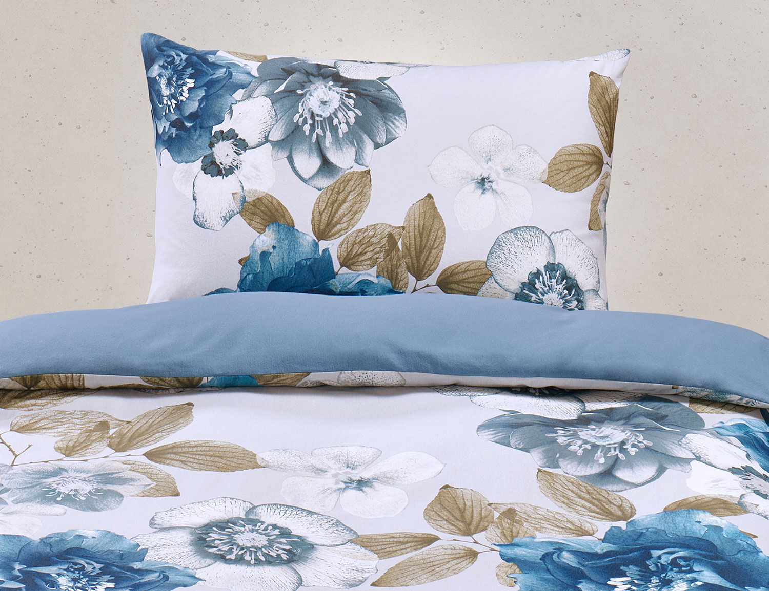 Bettwäsche mit wunderschönem Blumenprint
