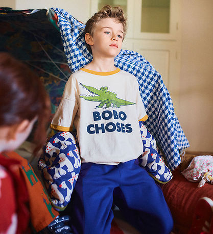 Bobo Choses T-shirt - Talking Crocodile - Off White