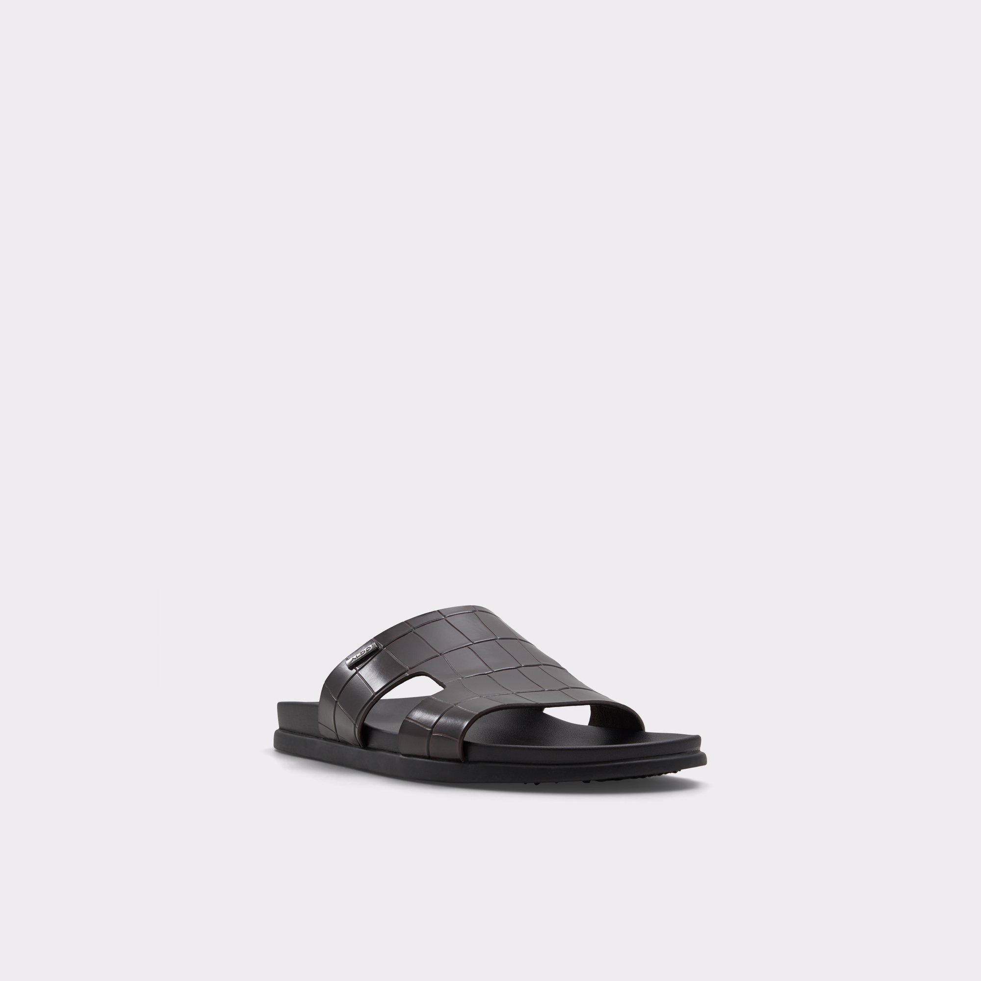 Mondi Dark Brown Men Sandals & Slides