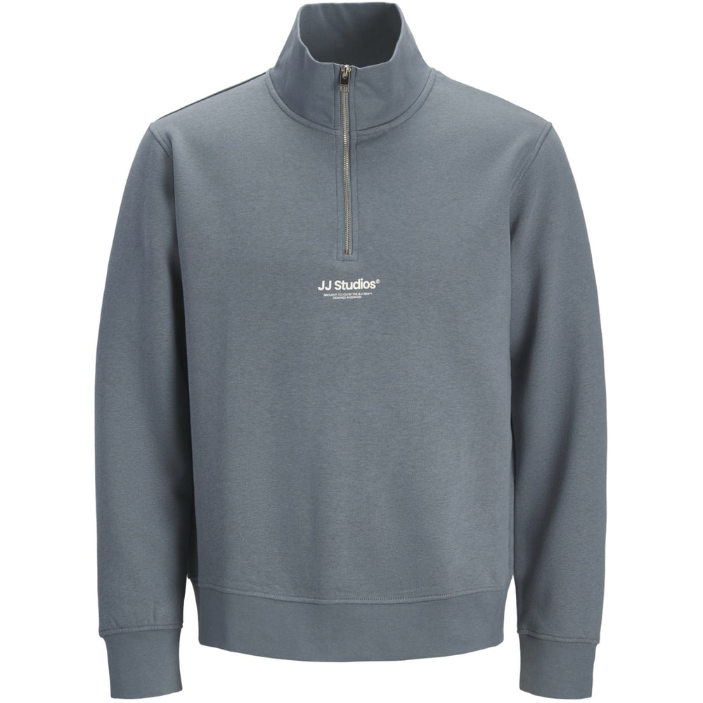 Køb Jack & Jones Junior Blue Mirage Jjesoho Sweat Quarter Zip Hn Noos Jnr
