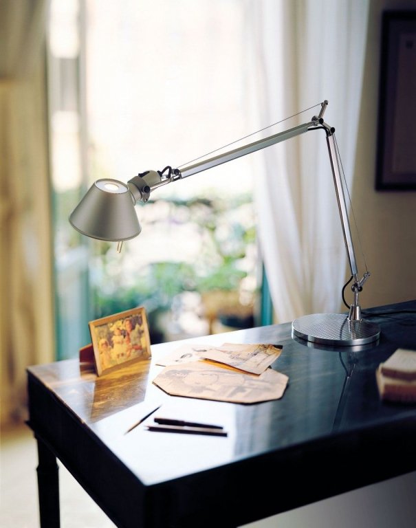 Artemide Tolomeo Micro bureaulamp retrofit zwart