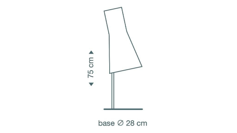 Secto Design Secto 4220 tafellamp walnoot