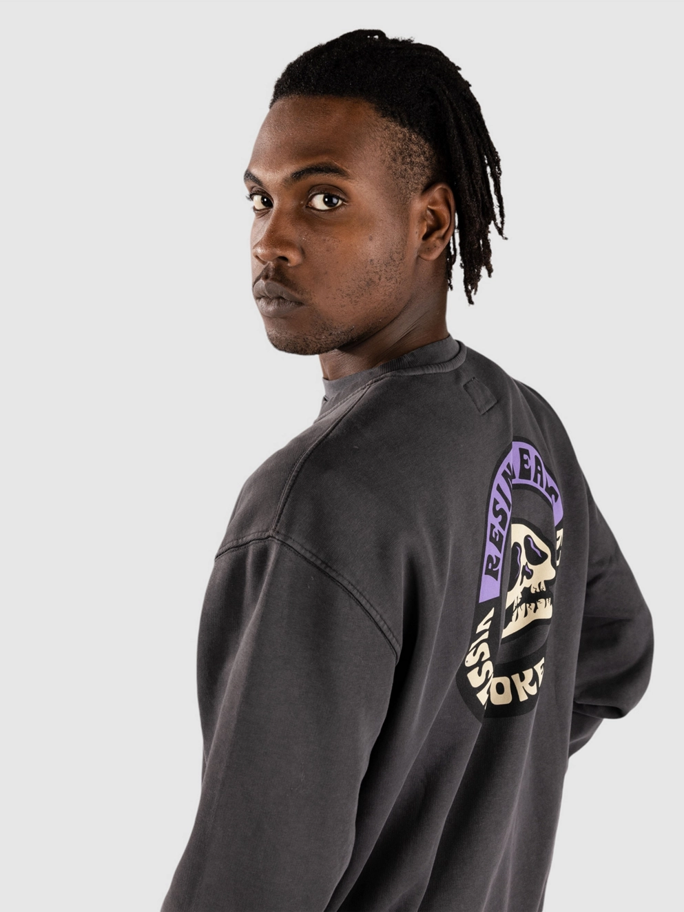 Vissla Offshore Crew Fleece Sweater phantom