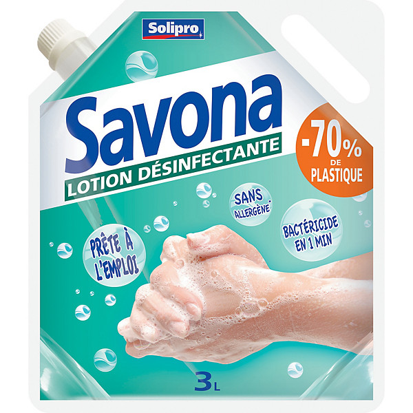 Lotion désinfectante Solipro Savona 3 L