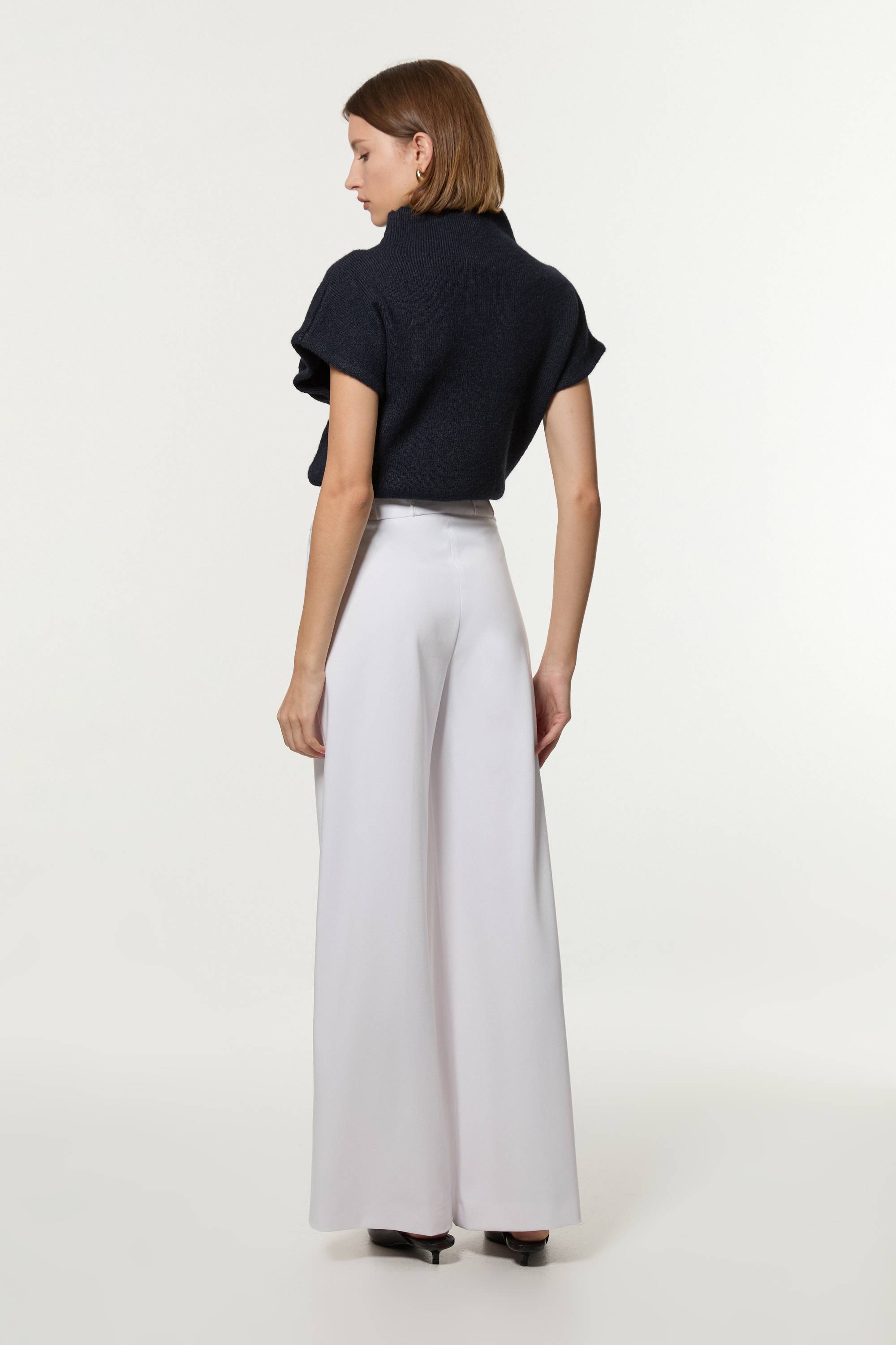 KarenMillen Pantalon droit à détail de couture sur mesure