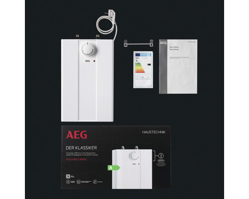 AEG Huz 5 Basic onderbouwboiler, 5 liter