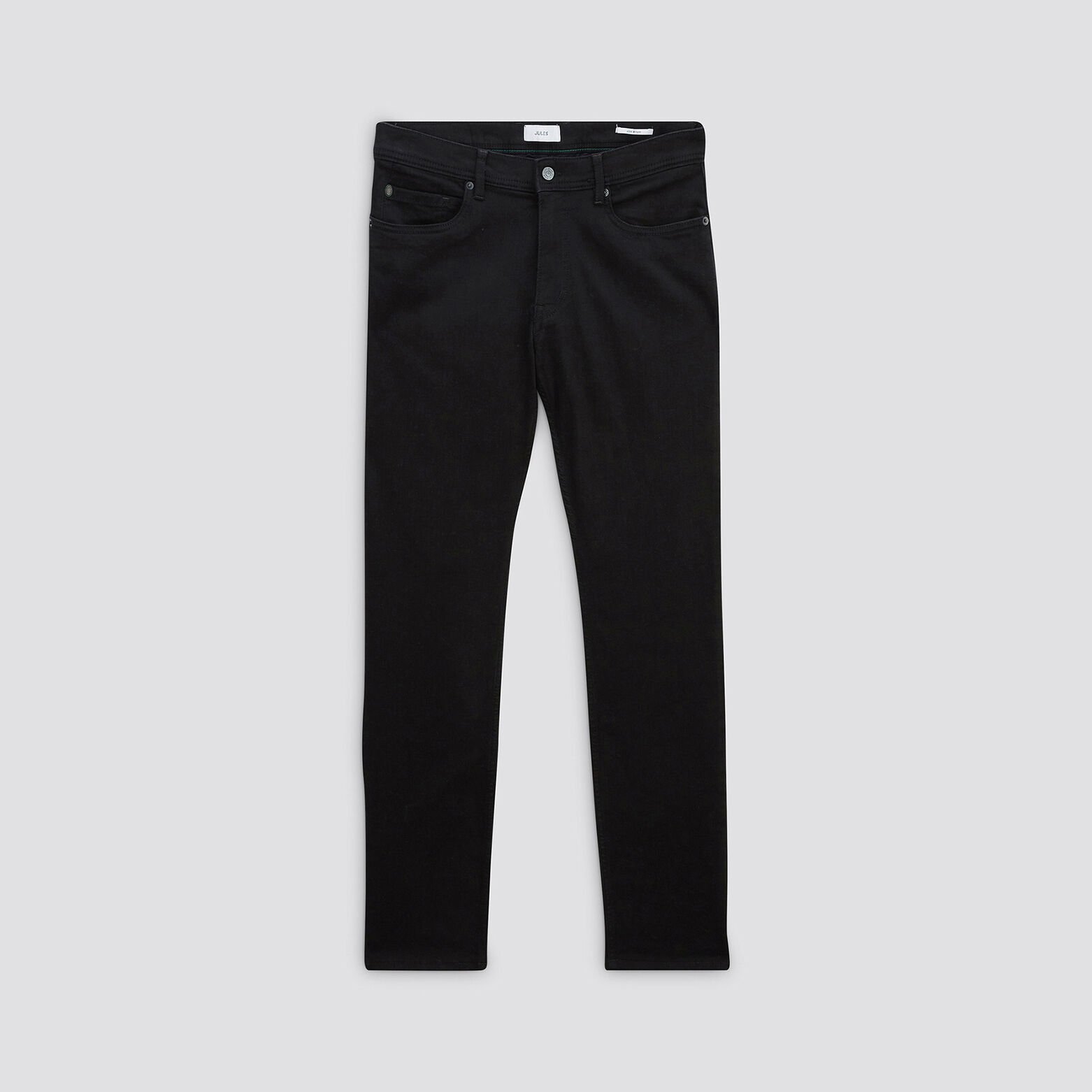 Jean slim urbanflex en polyester recyclé Noir