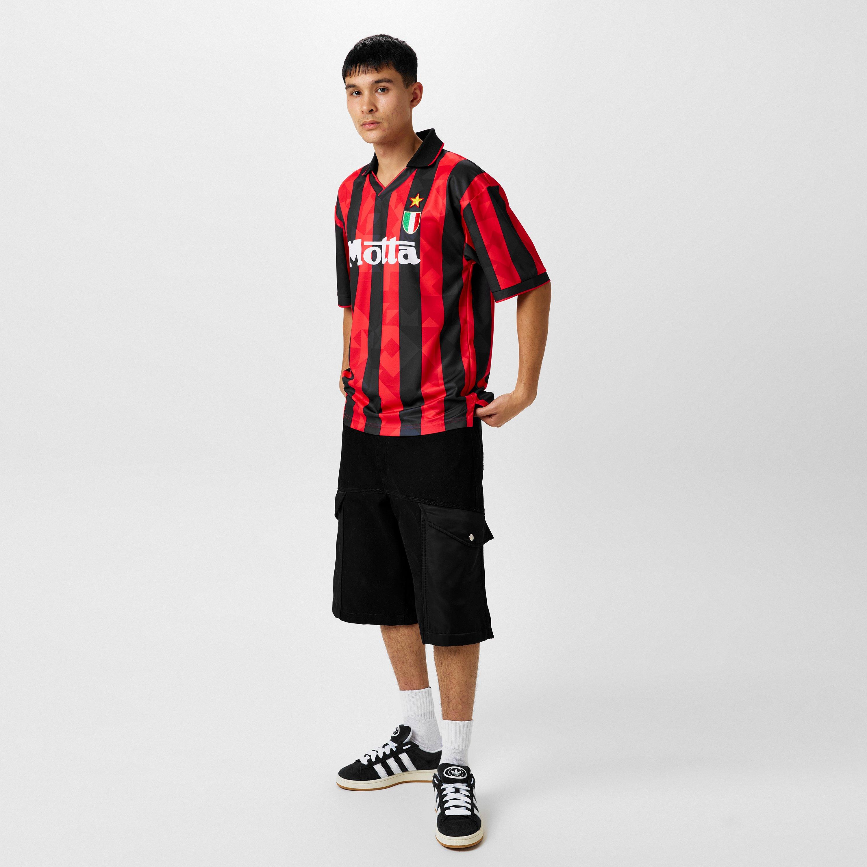 Score Draw S Draw AC Milan94 Home Jersey Mens