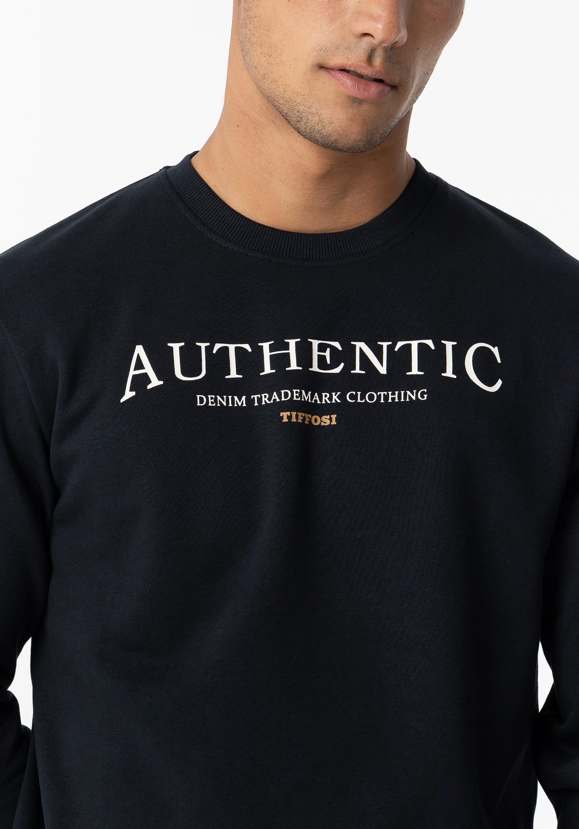 Sweatshirt com Estampado Frontal
