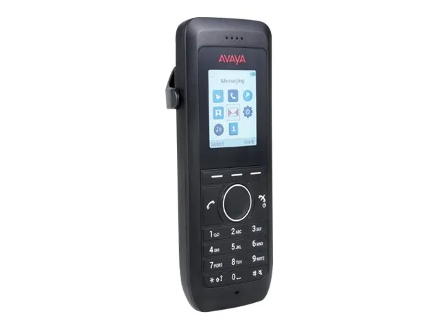 Avaya IX Wireless Handset 3730 - Trådløs digitaltelefon - med Bluetooth interface - IP-DECT - sort