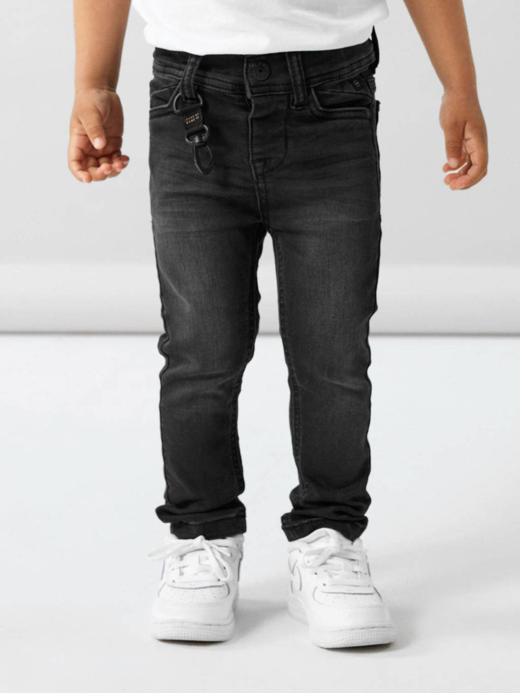 NAME IT slim fit jeans NMMTHEO black denim