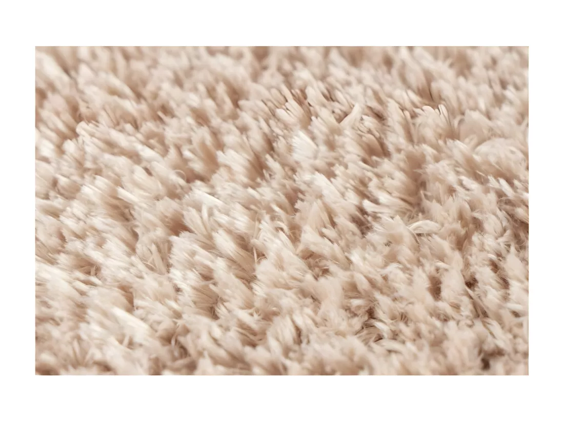 Tapis 150x80cm, design C005D coloris sable - Confort et élégance pour votre intérieur