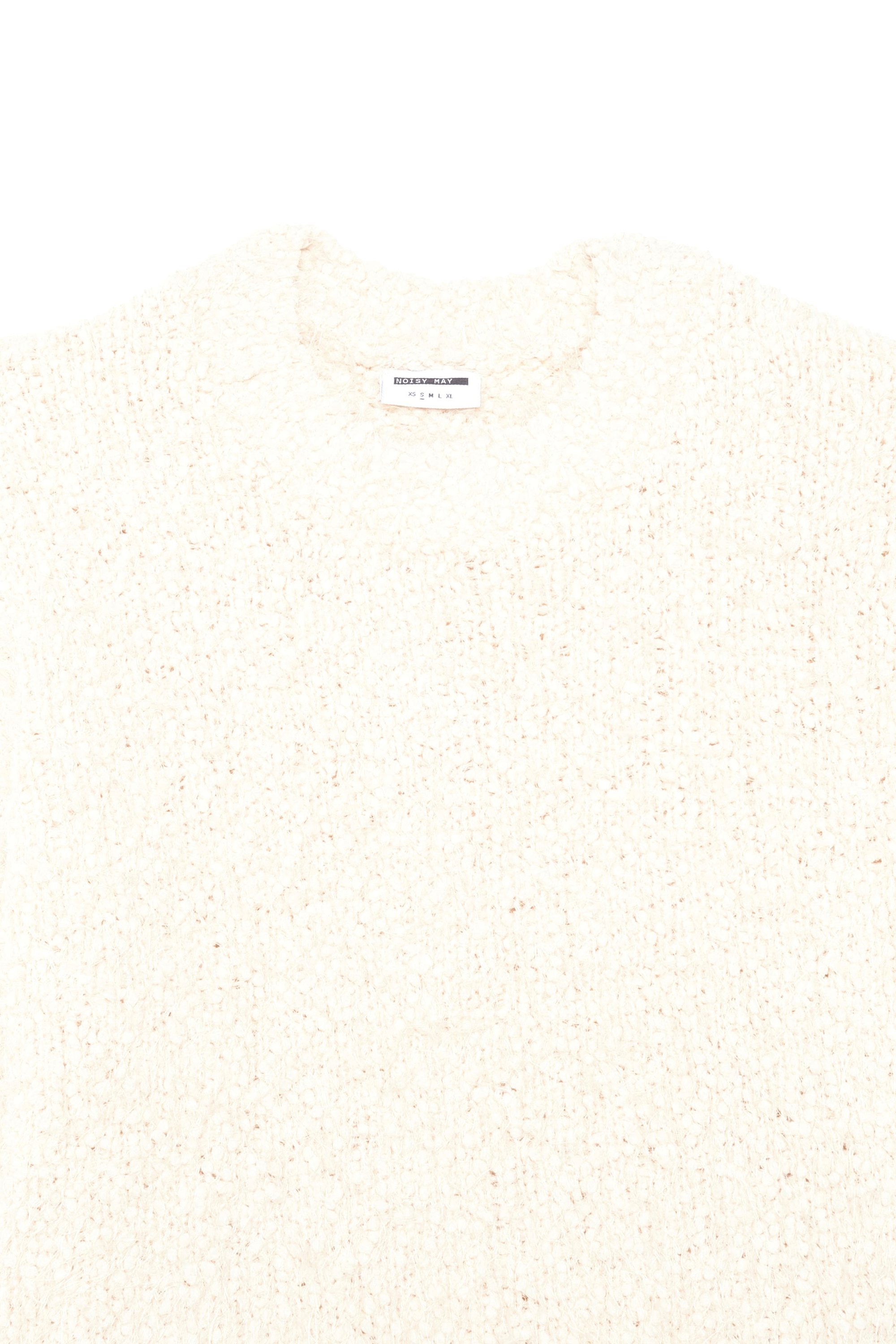 NOISY MAY Pull  O-NECK KNIT Beige