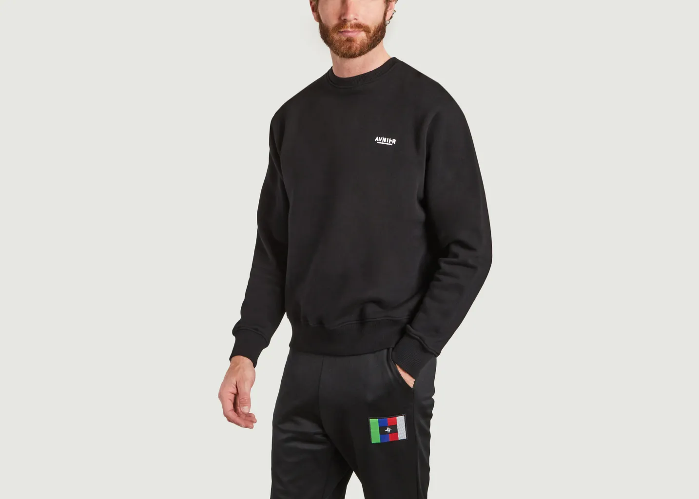 Crewneck Encore Black V2 AVNIER