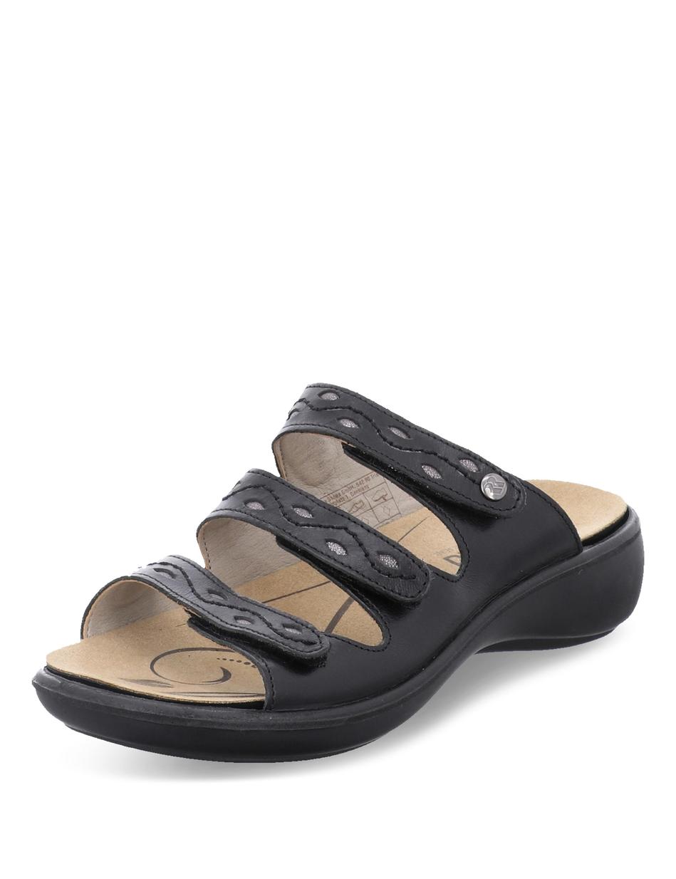 Sandale Ibiza 66, schwarz