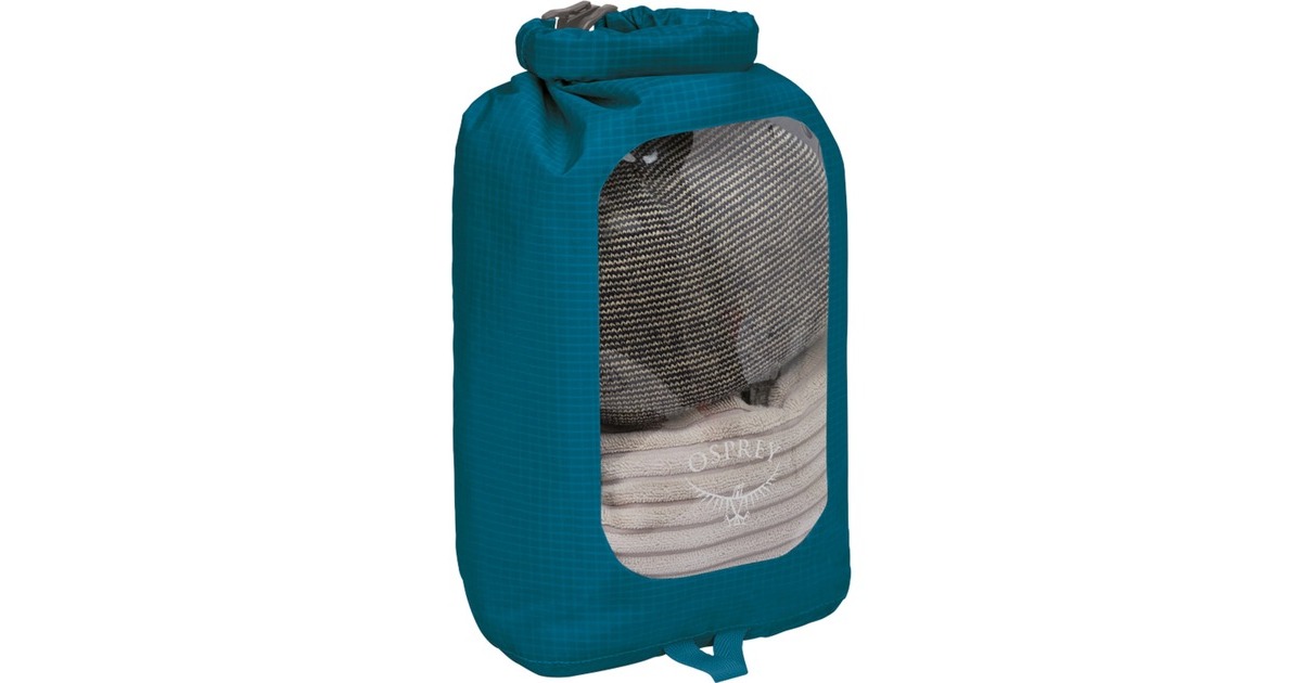 OspreyDry Sack 6 with Window packsack  (Blauw, 6 liter)