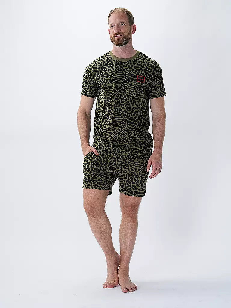 HUGO Loungewear T-Shirt olive