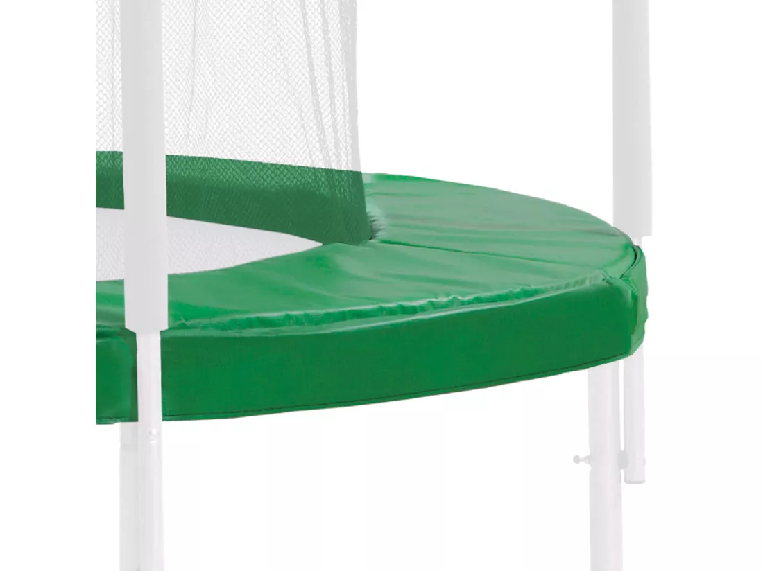 Kangui - Coussin de protection vert pour trampoline Ø 430 cm