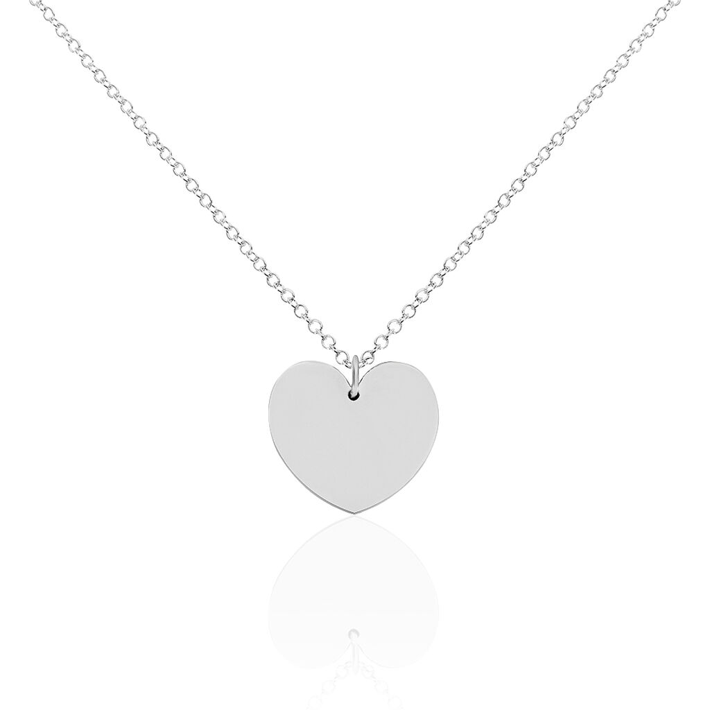 Collier Ylla Argent Blanc
