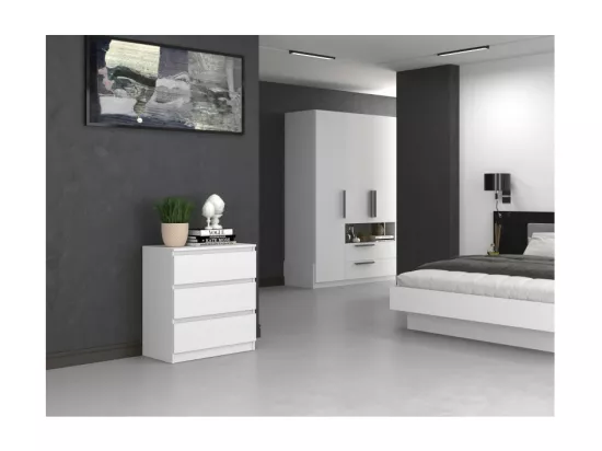 Malwa M3 Commode blanche