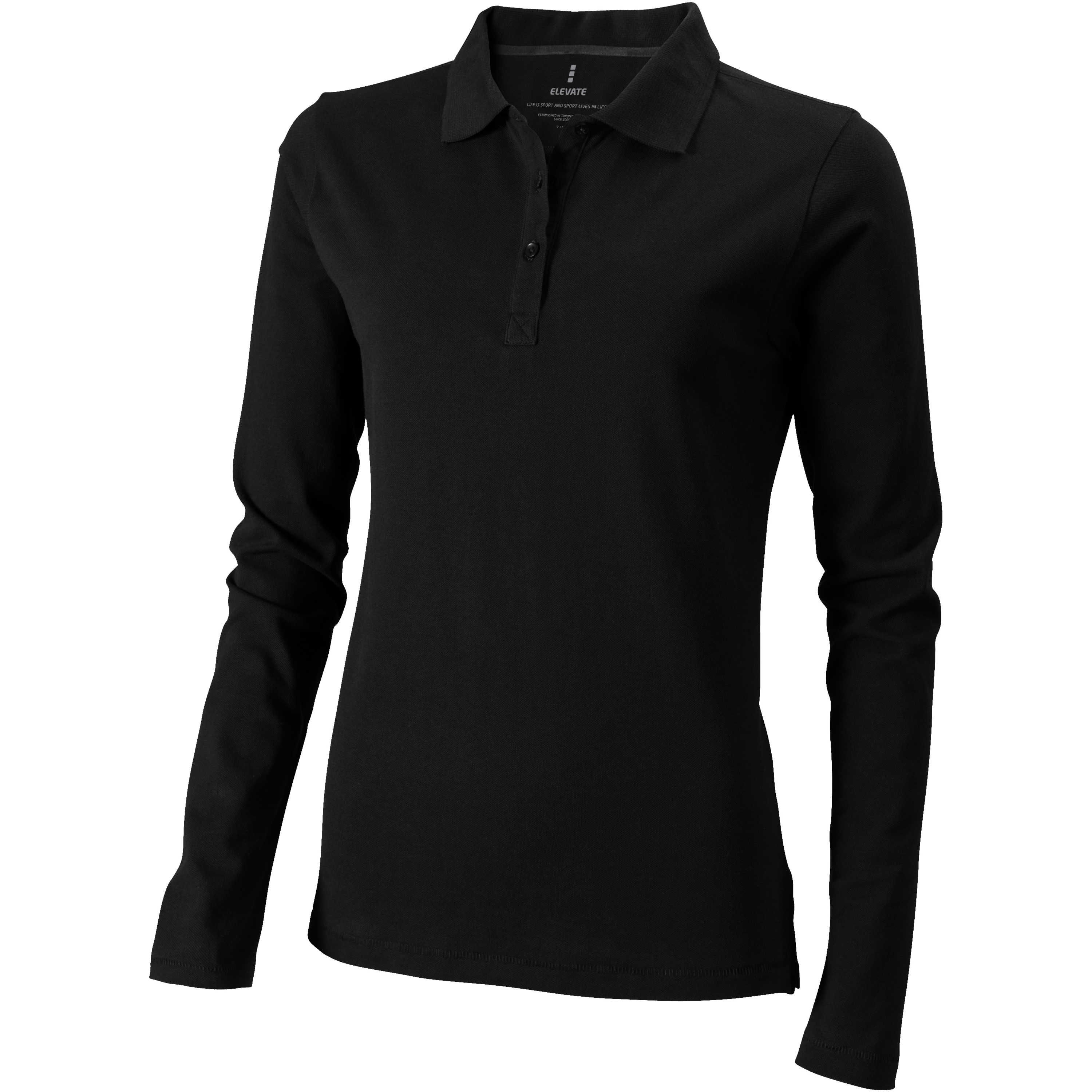 Elevate Life 38087 - Polo manches longues femme Oakville