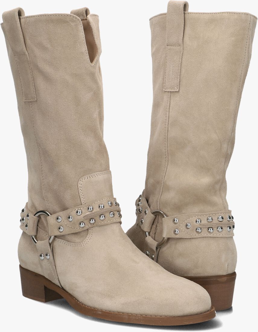 NOTRE-V beige notre-v enkellaarsjes 08-464
