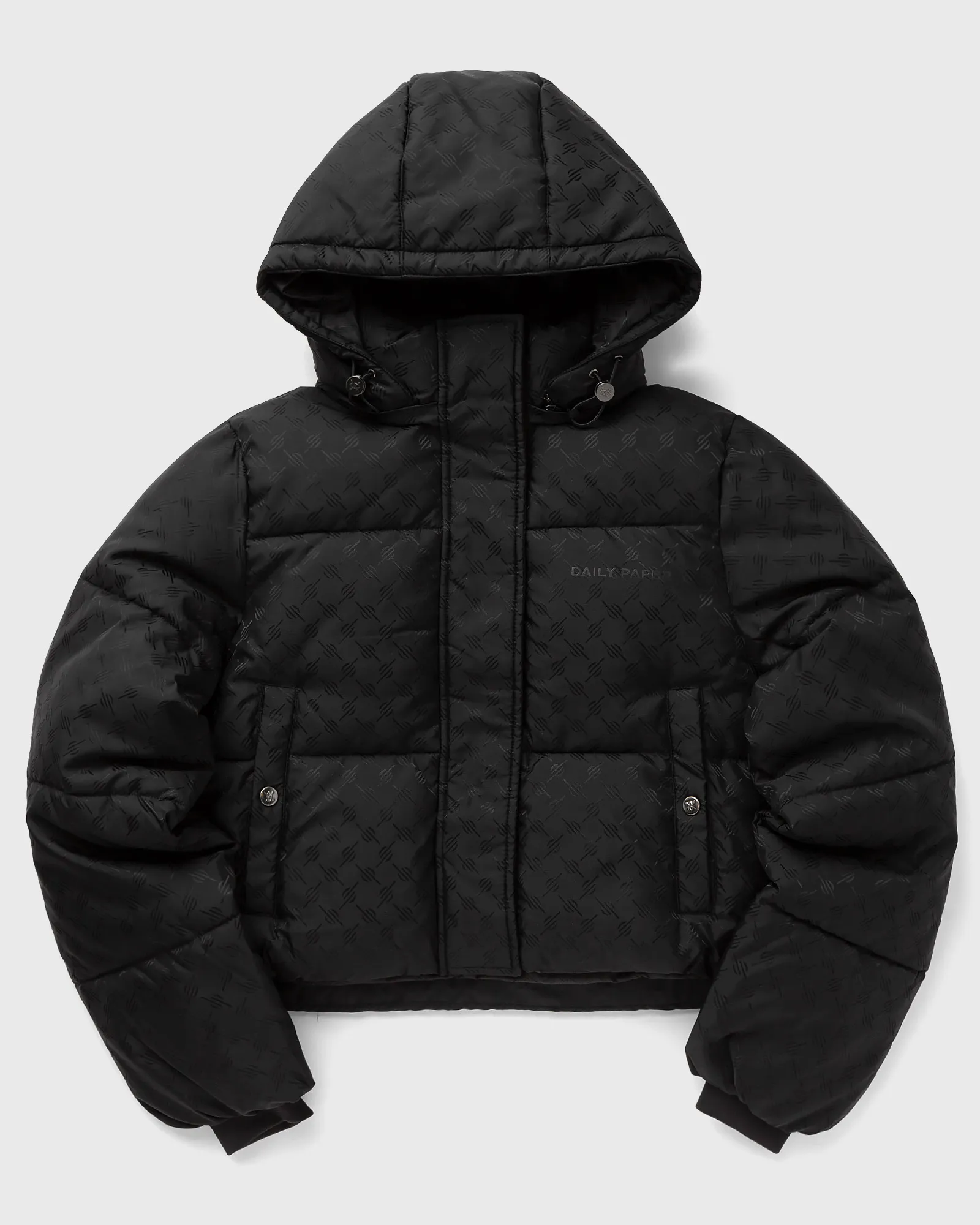 Daily Paper Monogram Cropped Puffer Jacket