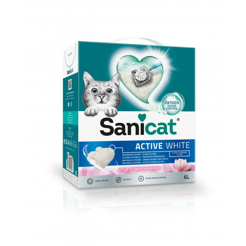 Sanicat Active Wit Lotusbloem6 liter