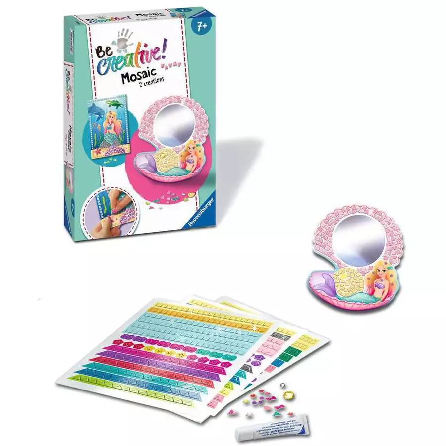Ravensburger BeCreative Mosaic Mermaid bunt
