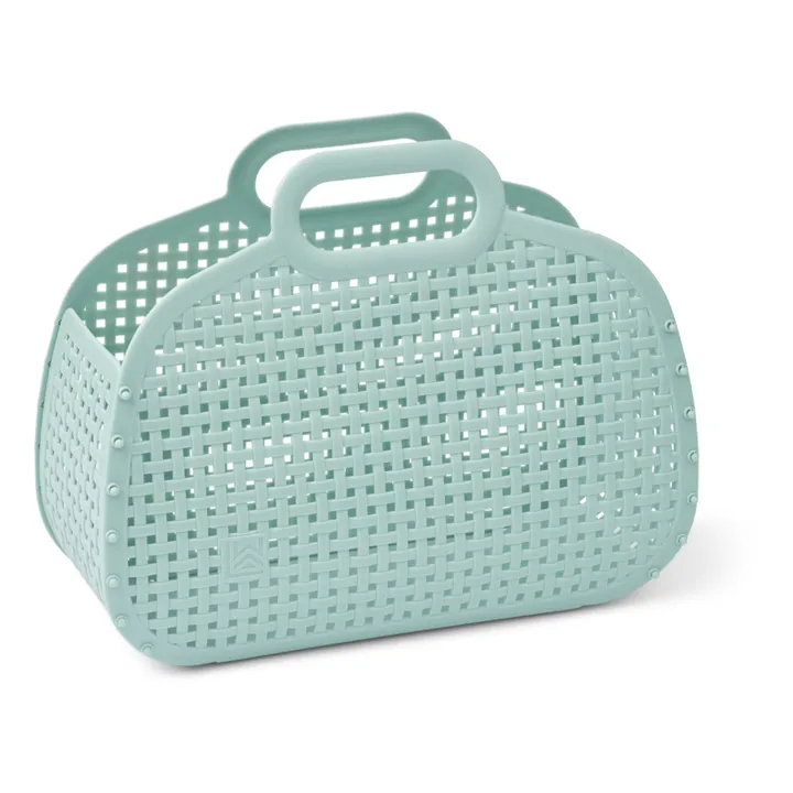 Liewood Panier Adeline Fibres Recyclées | Bleu Vert