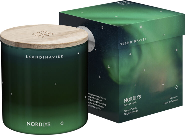 Skandinavisk NORDLYS Scented Candle 400g