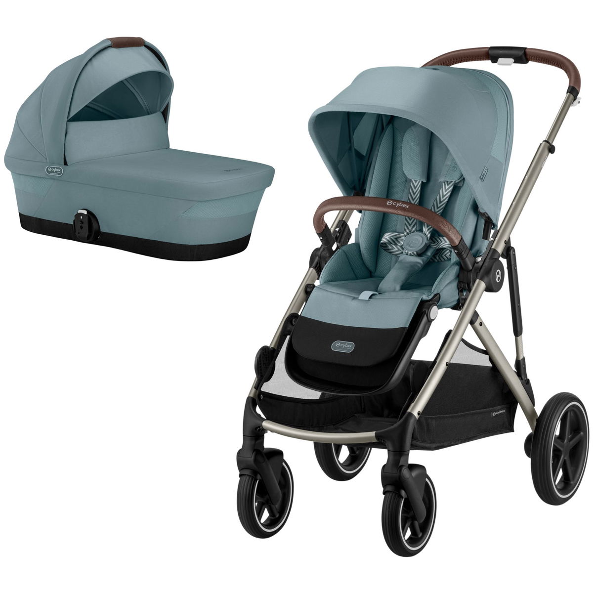 CYBEXCYBEX   Gazelle S Kombikinderwagen stormy blue light blue
