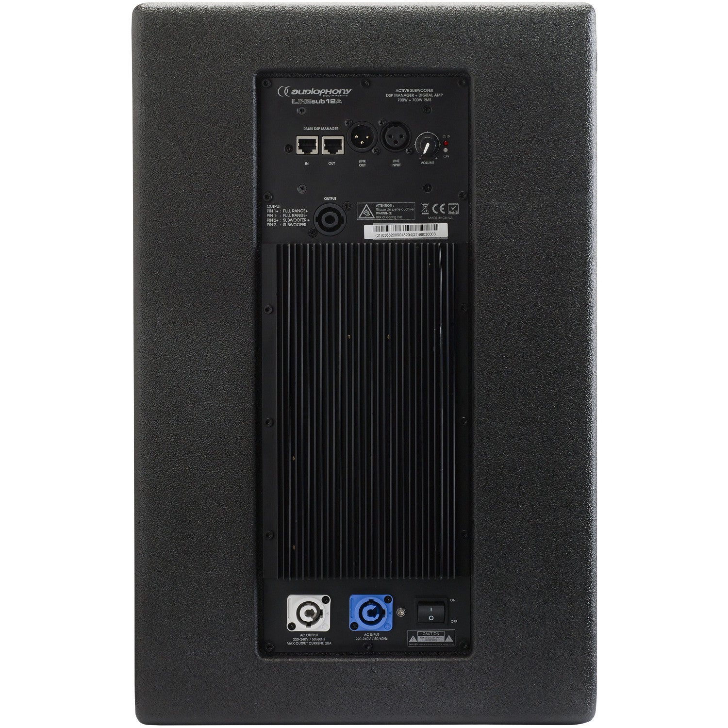 Audiophony iLINESUB12A actieve subwoofer