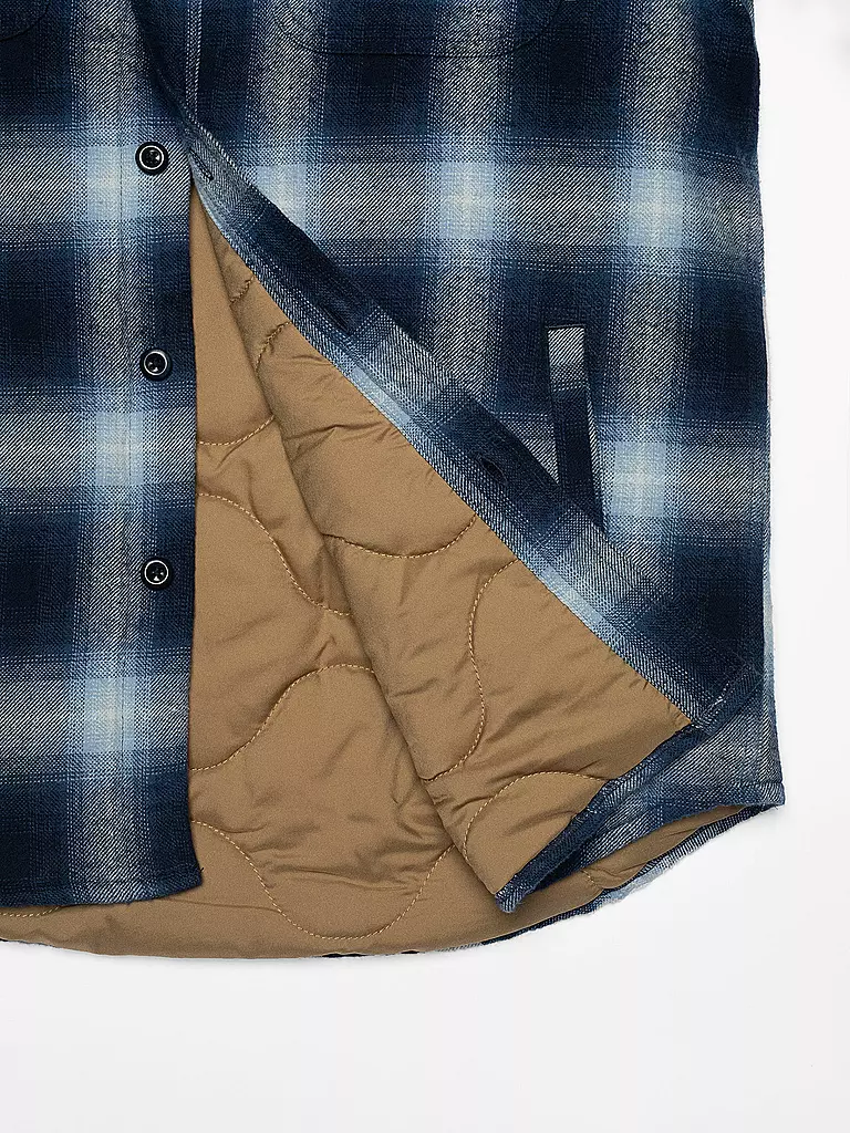 NUDIE JEANS Overshirt GLENN blau