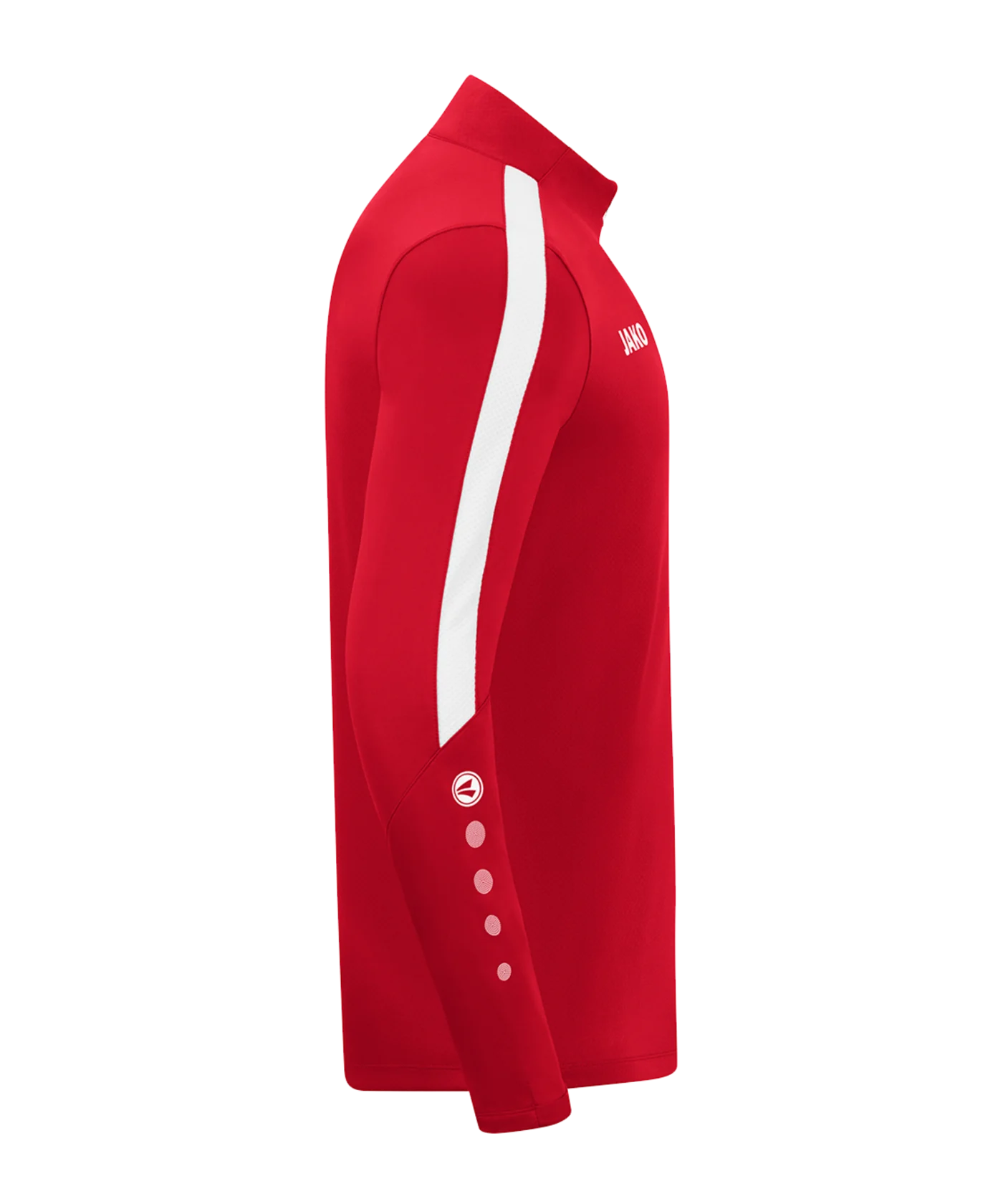 JAKO Power Sweatshirt Rot Weiss F100