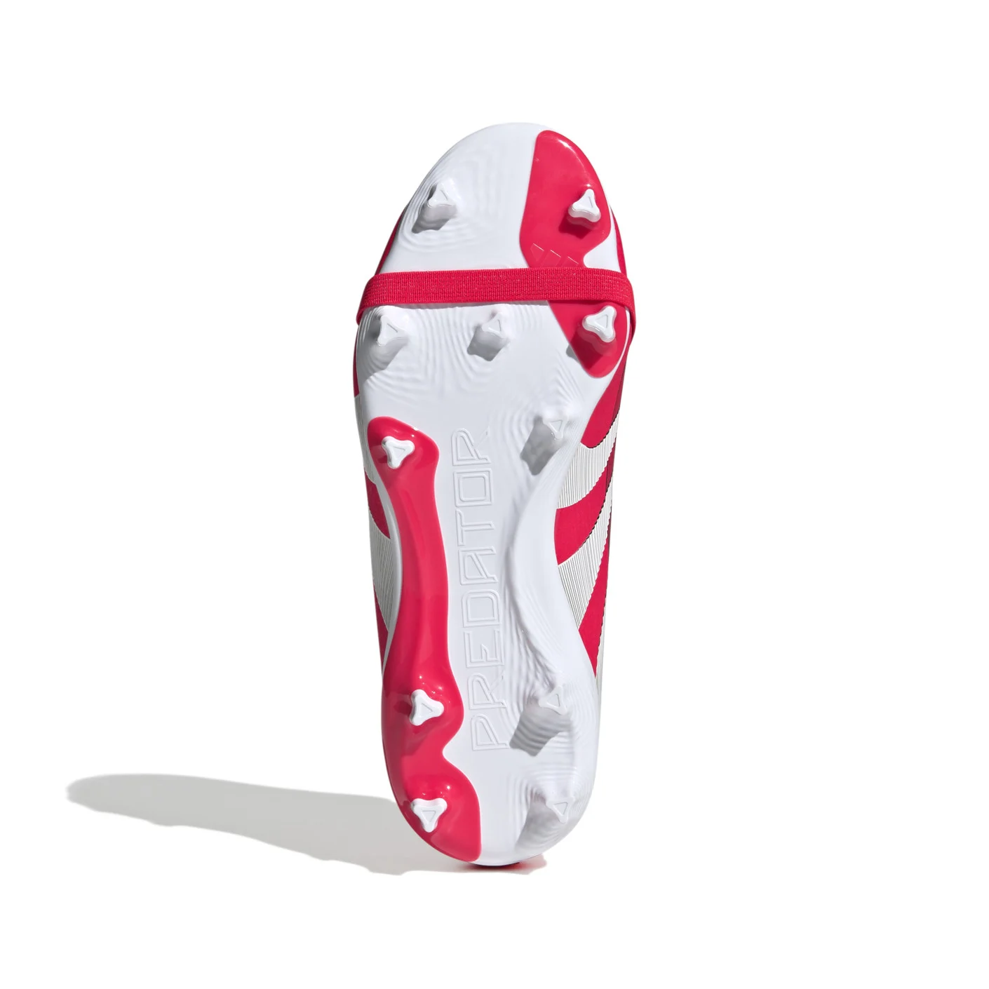 Adidas Predator League FT Gras Voetbalschoenen (FG) Kids Rood Wit Zwart