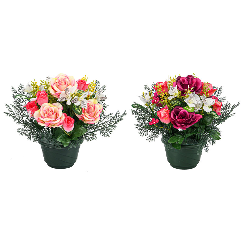 Coupe de fleurs artificielles