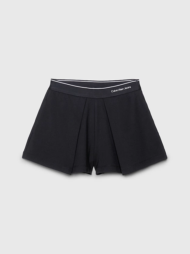 Saia-calça do Milano com fita com o logotipo.