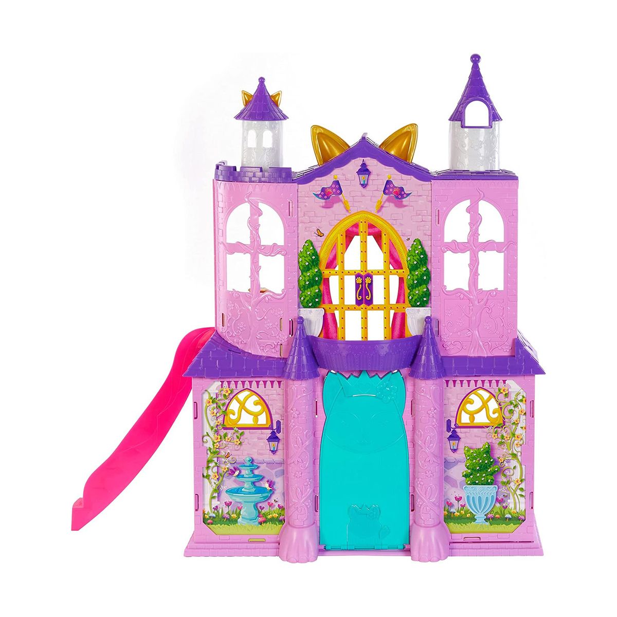 Mattel HCG59 - Royals Enchantimals - Ballzauber-Schloss mit Zubehör, ca. 66 cm