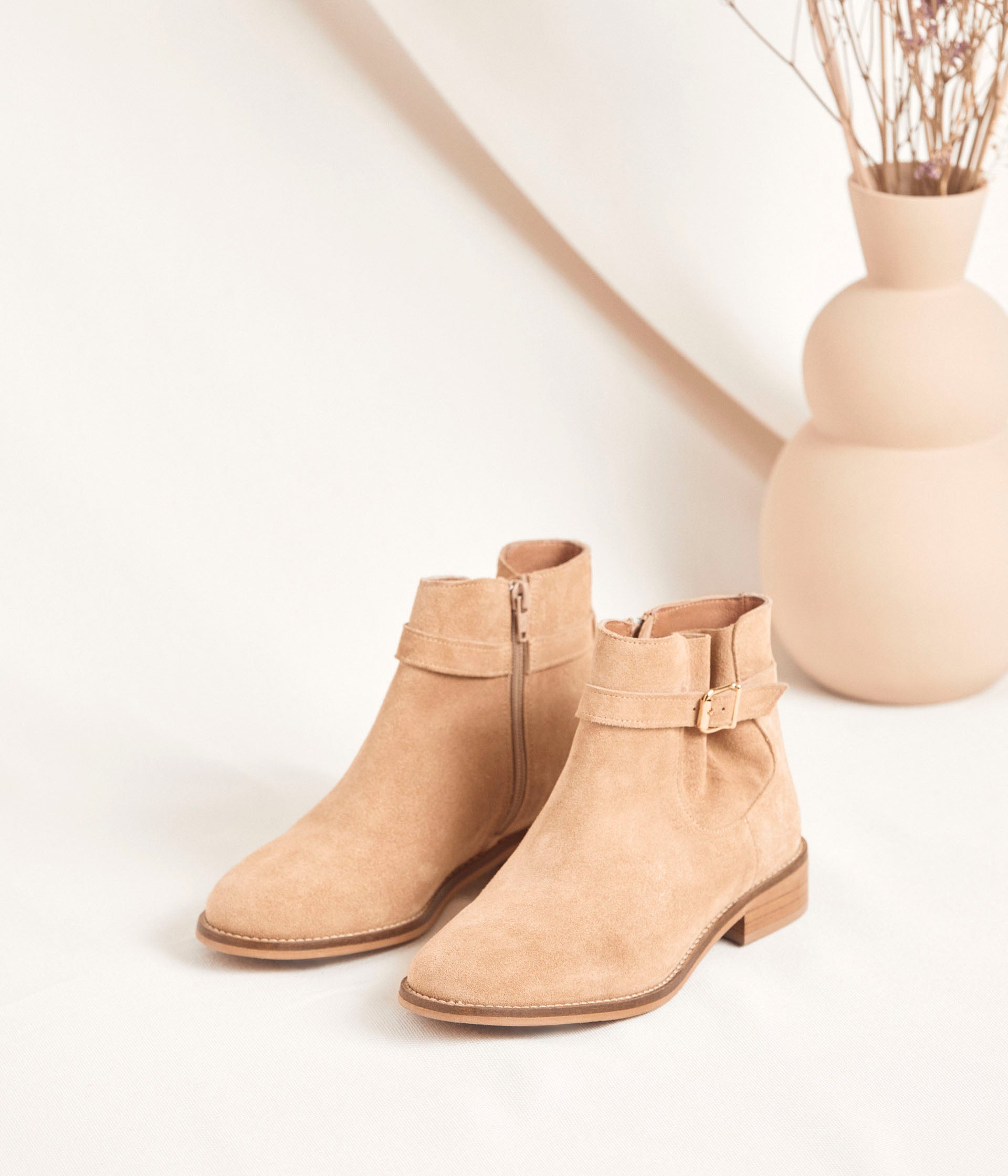 Bottines plates James