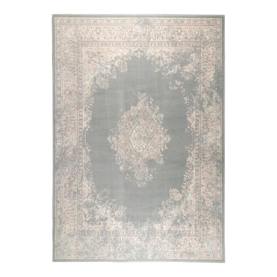 Interieur05 Vintage Vloerkleed Keshan Grijs - 190 x 280 cm