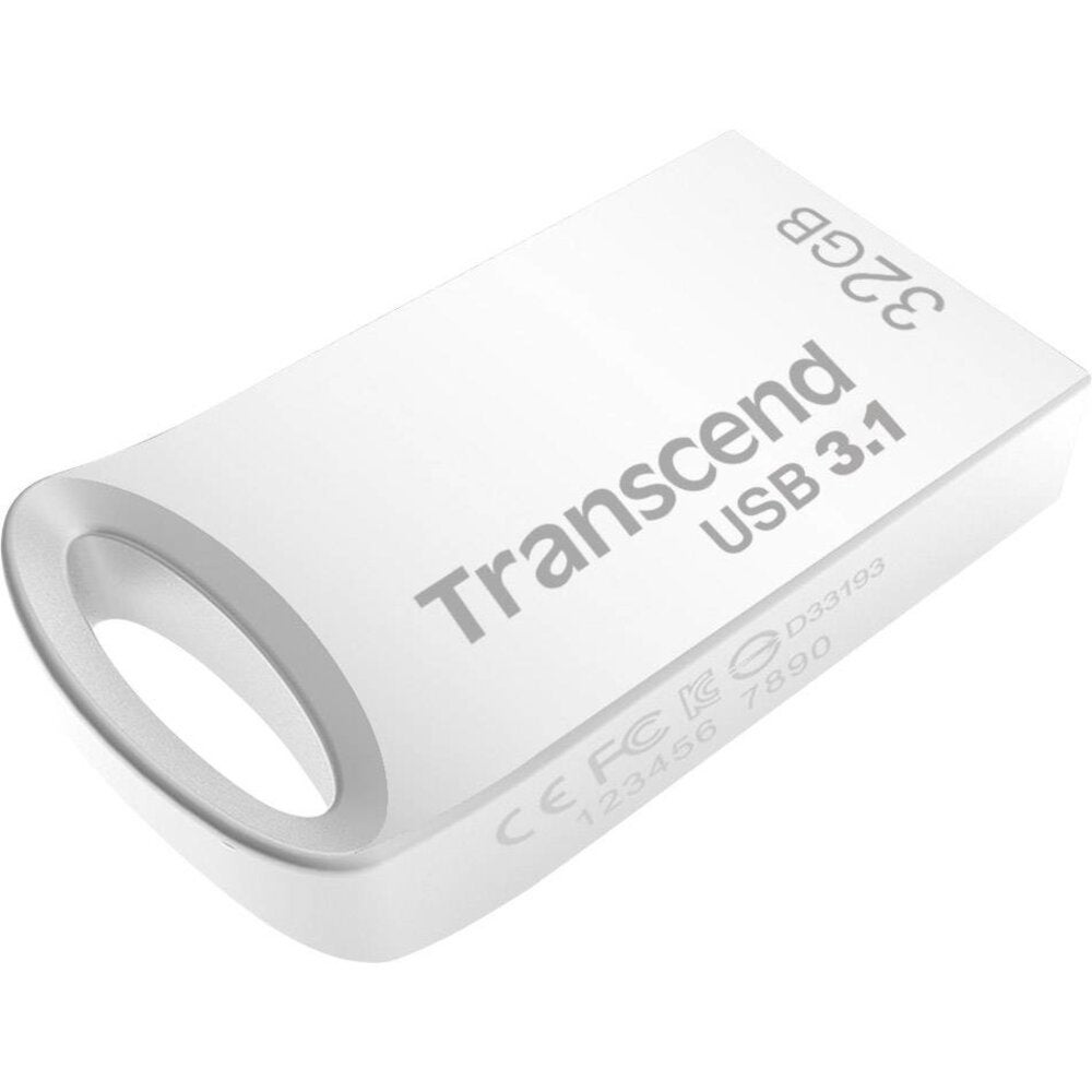 Transcend JetFlash 710S 32 GB USB 3.1 Gen 1 zilver
