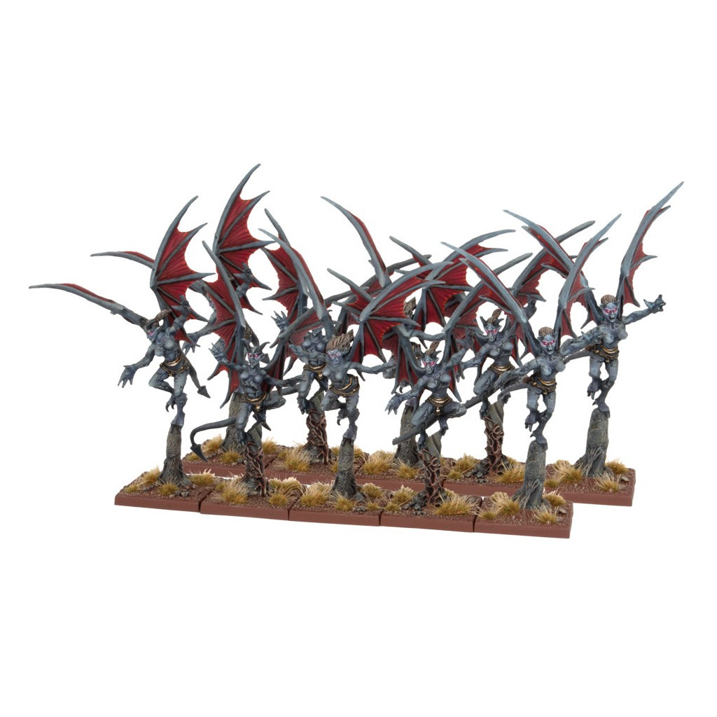 Kings of War - Abyssal Dwarf - Gargoyles Troop