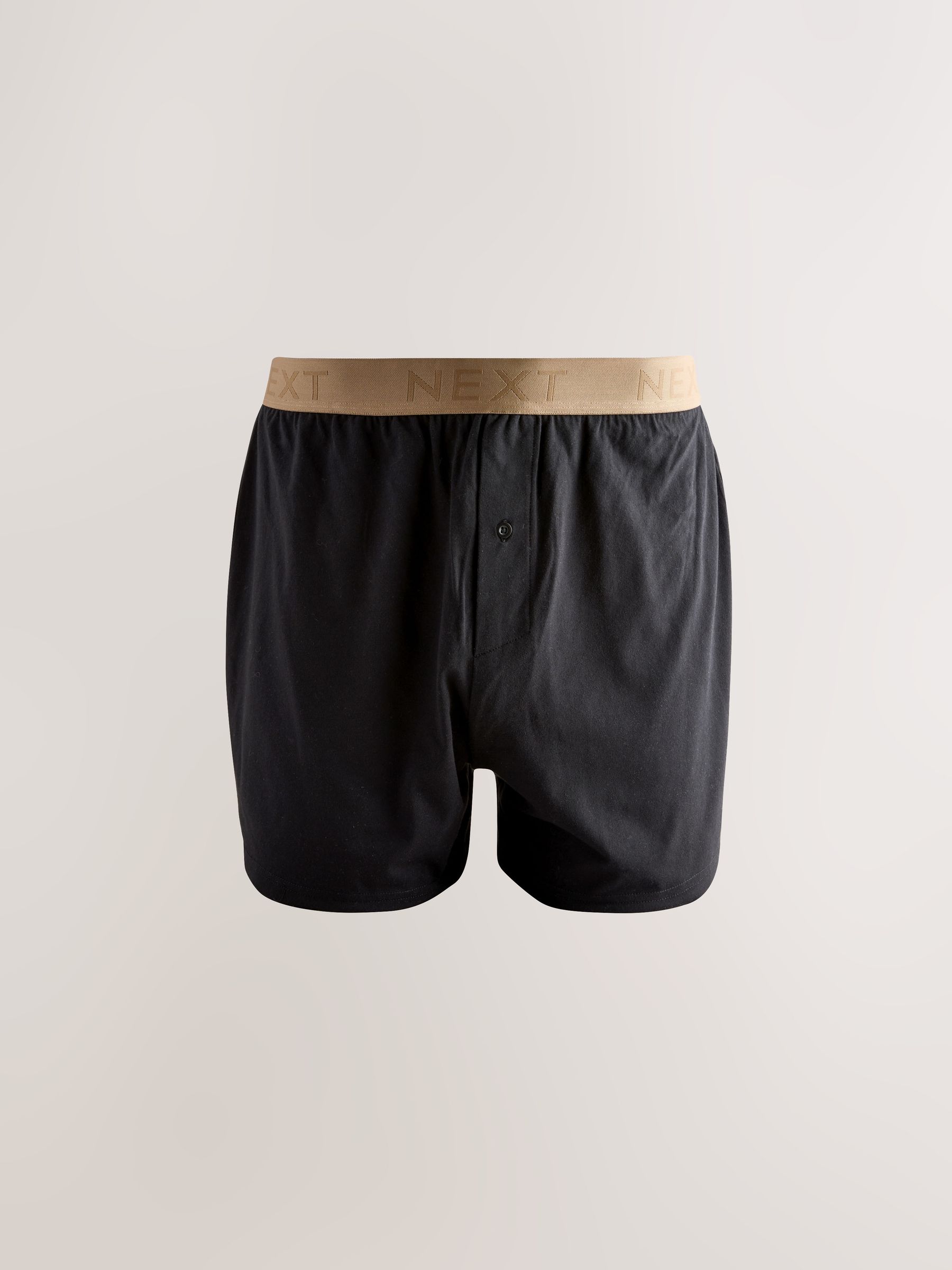 Zwarte neutrale tailleband - Verpakking van 5 - Ruimvallende Boxers