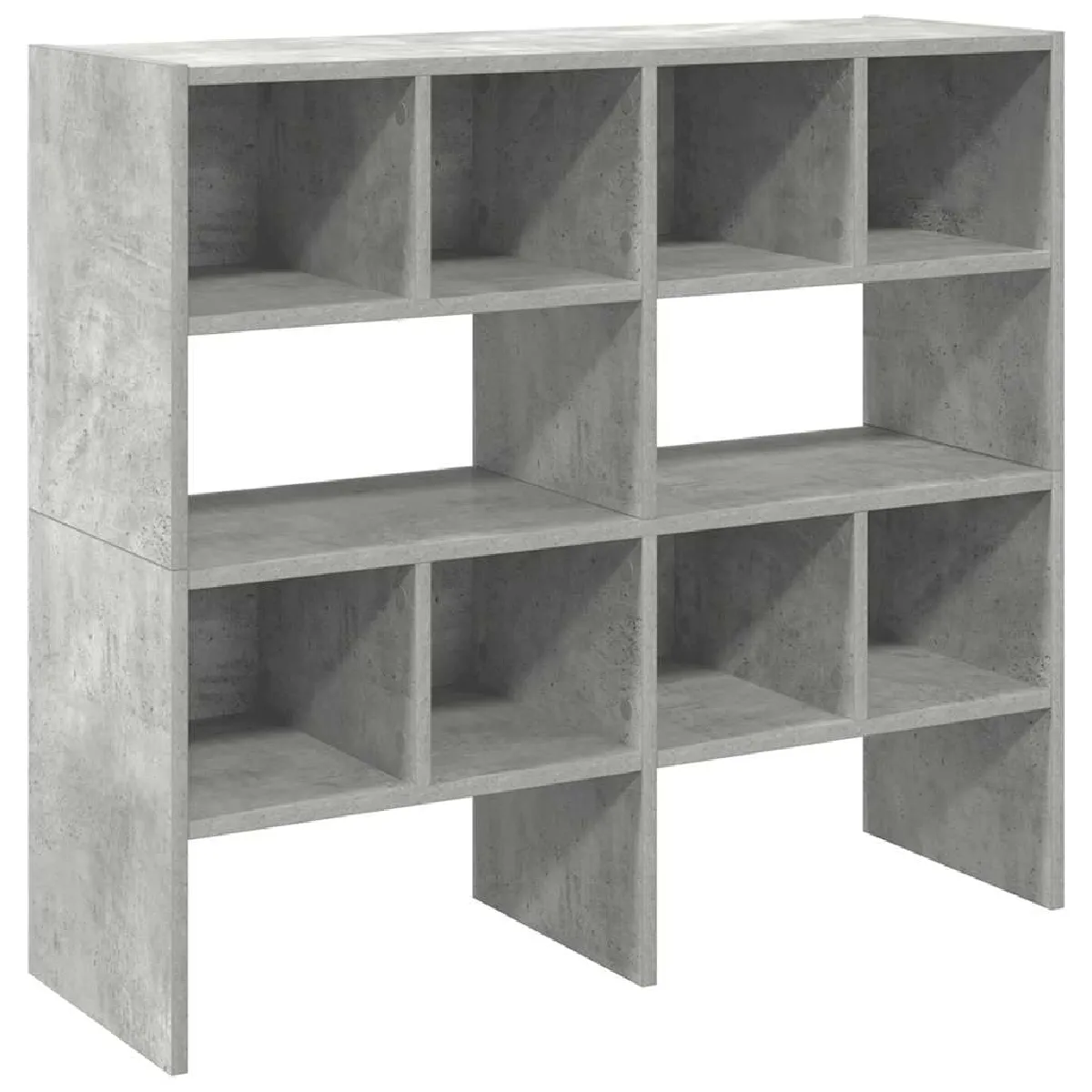 vidaXL Étagères à chaussures - Gris Béton