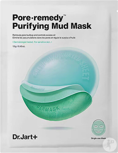 Dr. Jart+ Pore-Remedy Masque Purifiant À La Boue Pièces 5x13g