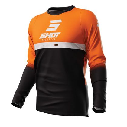 Maillot cross Shot DEVO - REFLEX 2023 - Orange