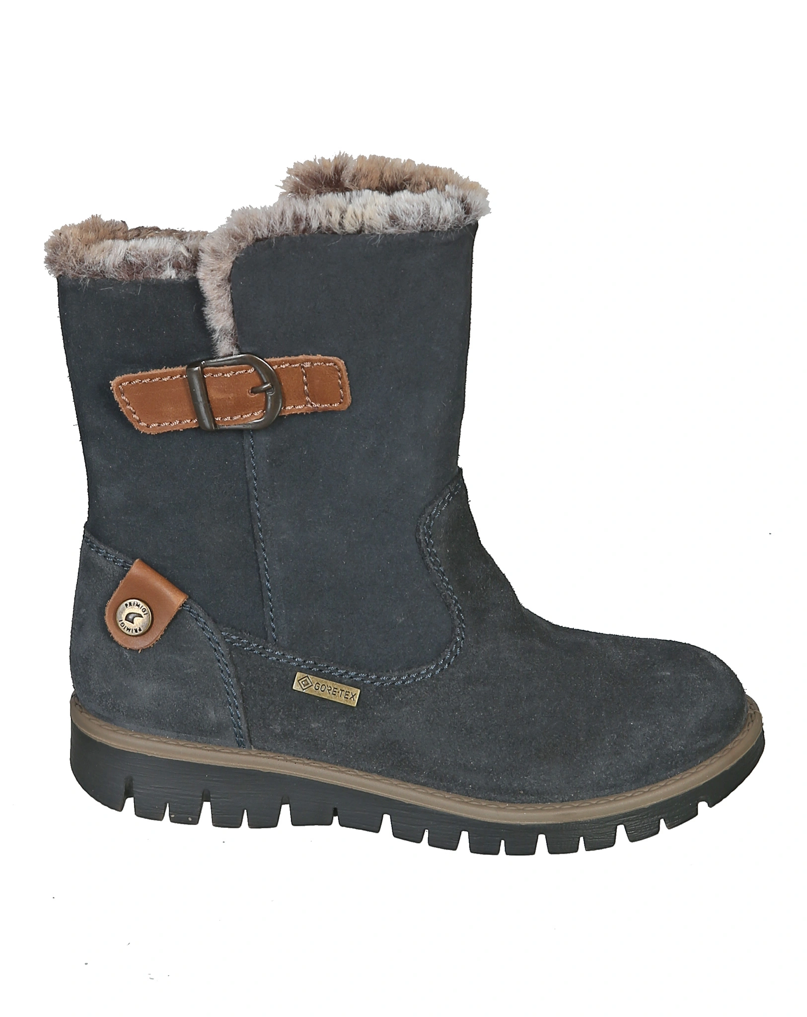 Velours-Winterstiefel PROGT ROXY in dunkelblau